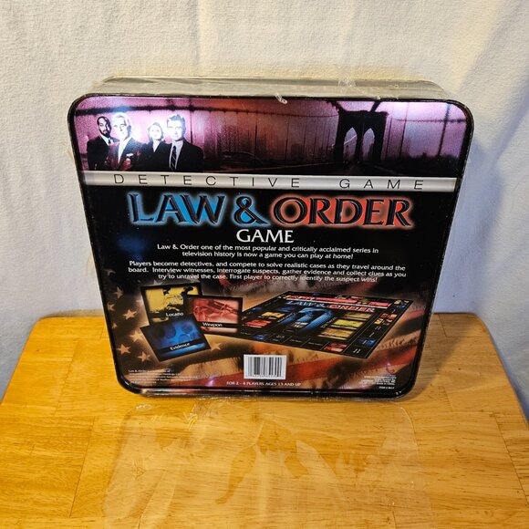 Law and Order Detective Game.  New in original packaging.  ITEM #1657 - Picture 2 of 4
